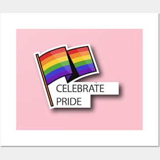 Celebrate Pride Posters and Art